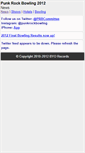 Mobile Screenshot of m.punkrockbowling.com